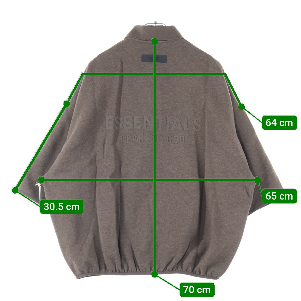 FOG Essentials(エフオージー エッセンシャルズ) polo shirt コットンポリ 半袖ポロシャツ ブラウン
