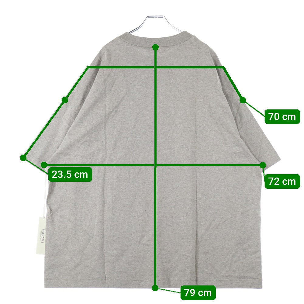 FOG Essentials(エフオージー エッセンシャルズ) S/S T SHIRT ラバーデザイン 半袖Tシャツ グレー
