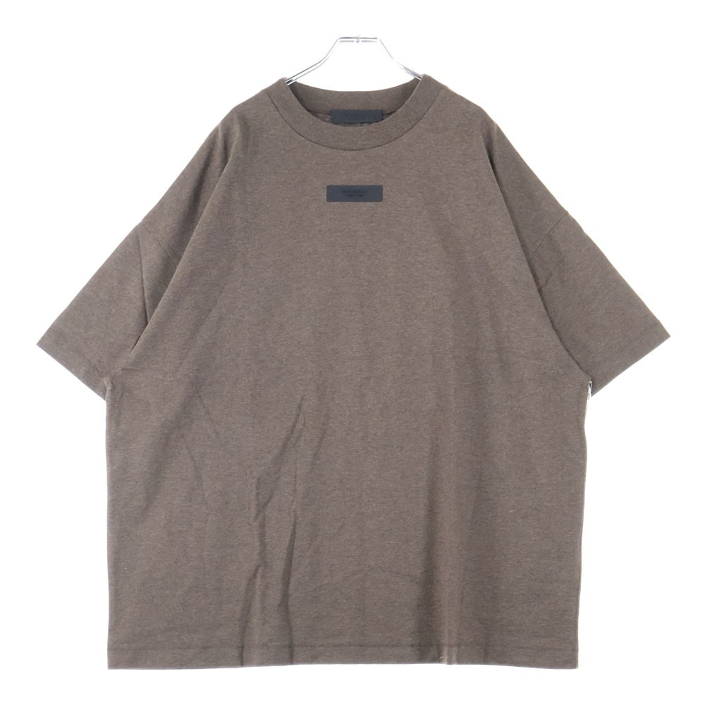 FOG Essentials(エフオージー エッセンシャルズ) S/S T SHIRT ラバーデザイン 半袖Tシャツ ブラウン