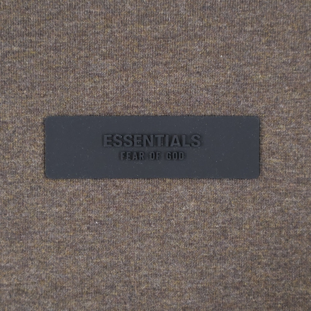 FOG Essentials(エフオージー エッセンシャルズ) S/S T SHIRT ラバーデザイン 半袖Tシャツ ブラウン