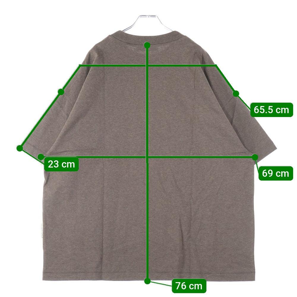 FOG Essentials(エフオージー エッセンシャルズ) S/S T SHIRT ラバーデザイン 半袖Tシャツ ブラウン