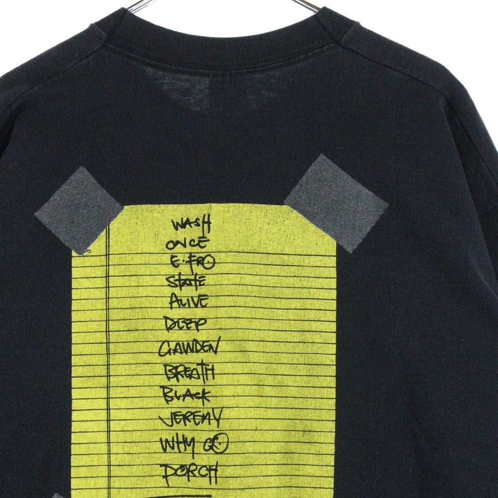 VINTAGE(ヴィンテージ) 90s PEARL JAM ALIVET パールジャム 両面プリント 半袖Tシャツ ブラック