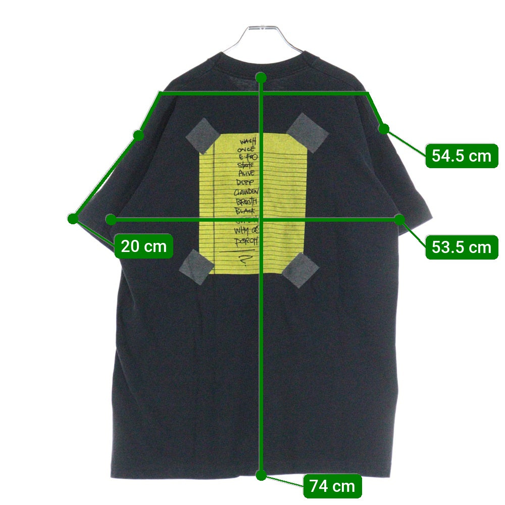 VINTAGE(ヴィンテージ) 90s PEARL JAM ALIVET パールジャム 両面プリント 半袖Tシャツ ブラック