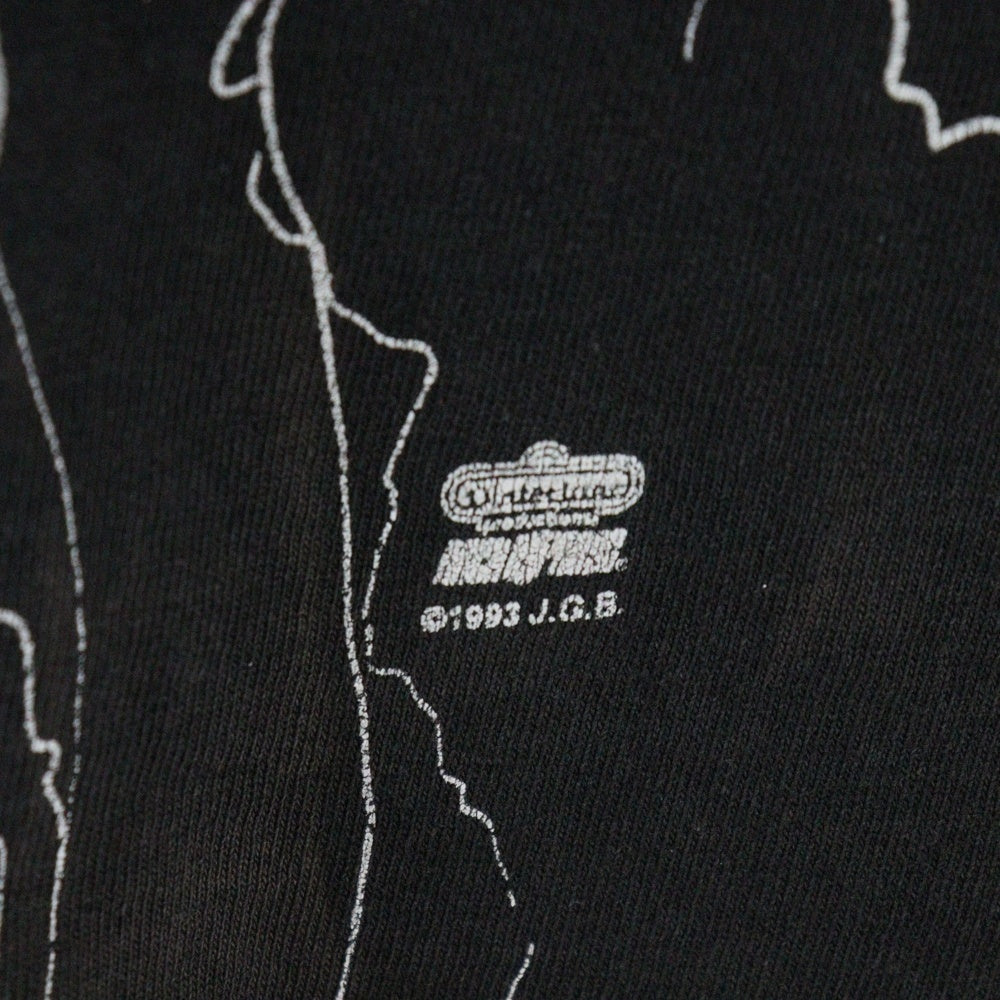 VINTAGE(ヴィンテージ) 90s Grateful Dead Jerry Garcia グレイトフルデッド ジェリーガルシア グラフィックプリント 半袖Tシャツ ブラック