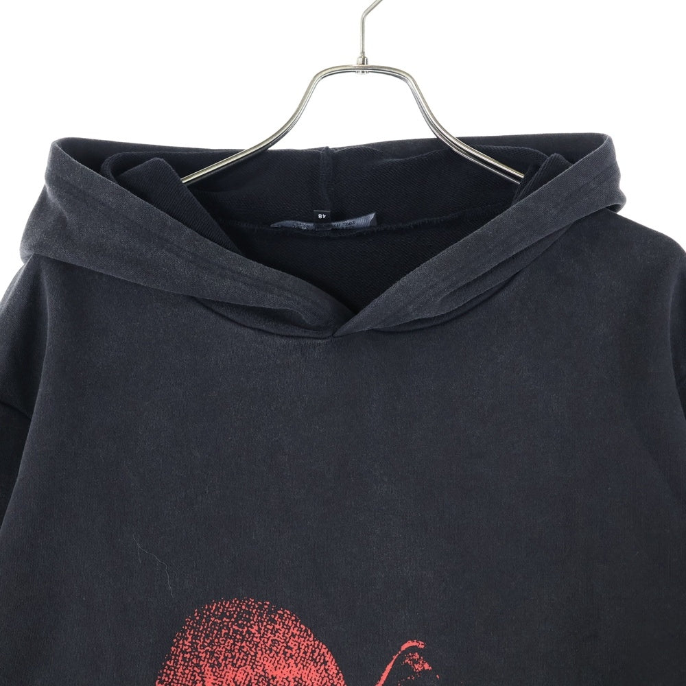 RAF SIMONS(ラフシモンズ) 03SS Archive 消費者期 consumed Penelope Hoodie カンスームド ペネロペ グラフィックプリント プルオーバーパーカー ブラック