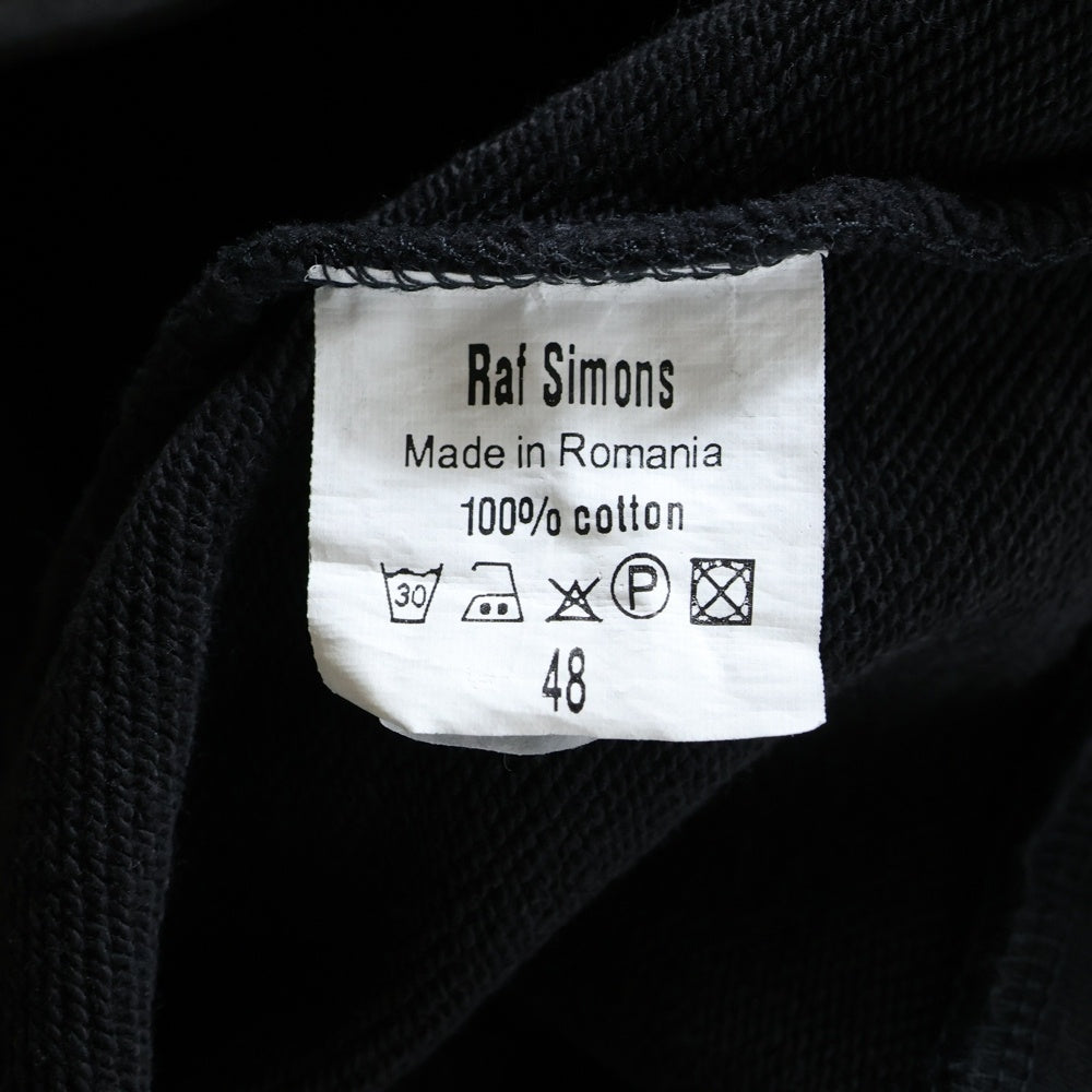 RAF SIMONS(ラフシモンズ) 03SS Archive 消費者期 consumed Penelope Hoodie カンスームド ペネロペ グラフィックプリント プルオーバーパーカー ブラック