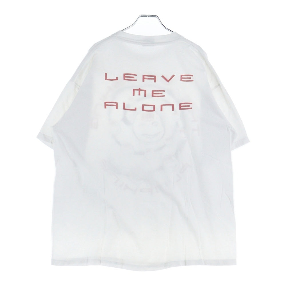VINTAGE(ヴィンテージ) 90S THE SMASHING PUMPKINS LEAVE ME ALONE スマッシングパンプキンズ 両面プリント 半袖Tシャツ ホワイト