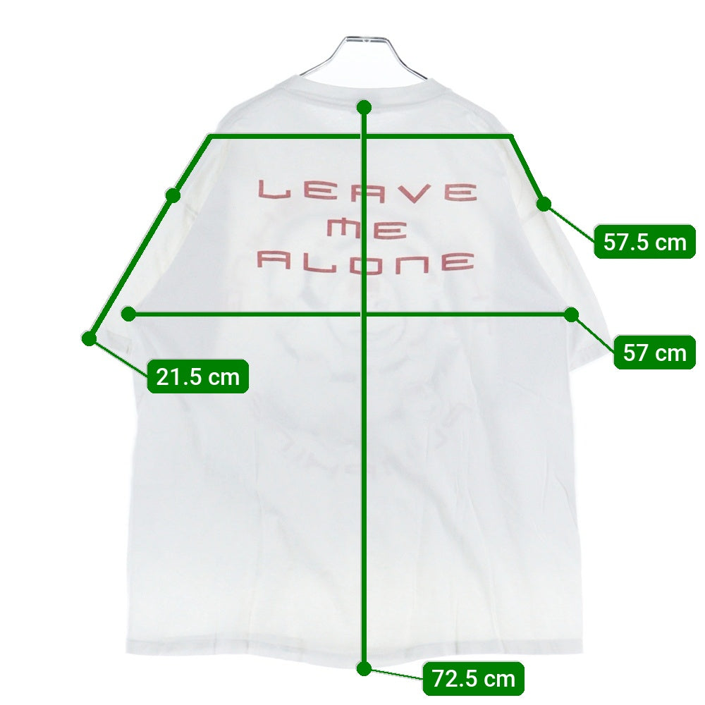 VINTAGE(ヴィンテージ) 90S THE SMASHING PUMPKINS LEAVE ME ALONE スマッシングパンプキンズ 両面プリント 半袖Tシャツ ホワイト