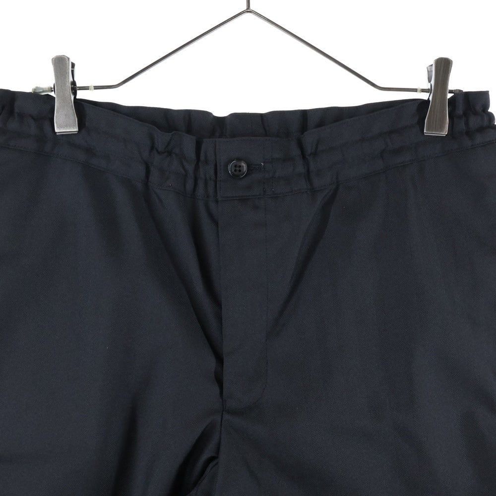 COMME des GARCONS HOMME DEUX(コムデギャルソン オムドゥ) 20SS ヘリンボーンデザイン イージーパンツ ブラック DE-P029