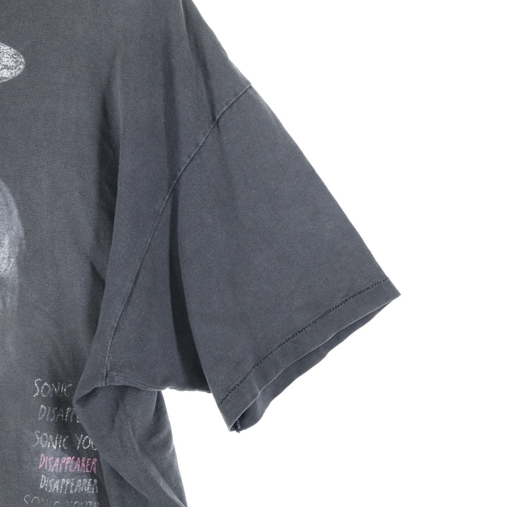 VINTAGE(ヴィンテージ) 90s SONIC YOIUTH DISAPPEARER ソニックユース ディサピアー 両面プリント 半袖tシャツ ブラック
