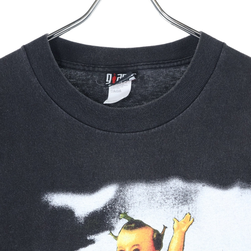 VINTAGE(ヴィンテージ) 90s STONE TEMPLE PILOTS PURPLE TOUR 1994 ストームテンプル 両面プリント 半袖Tシャツ ブラック