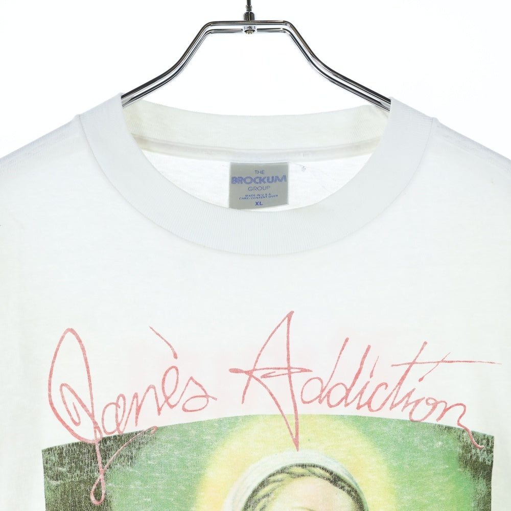 VINTAGE(ヴィンテージ) 90s JANE'S ADDICTION RITUAL DE ジェーンズアディクション 両面プリント 半袖Tシャツ ホワイト
