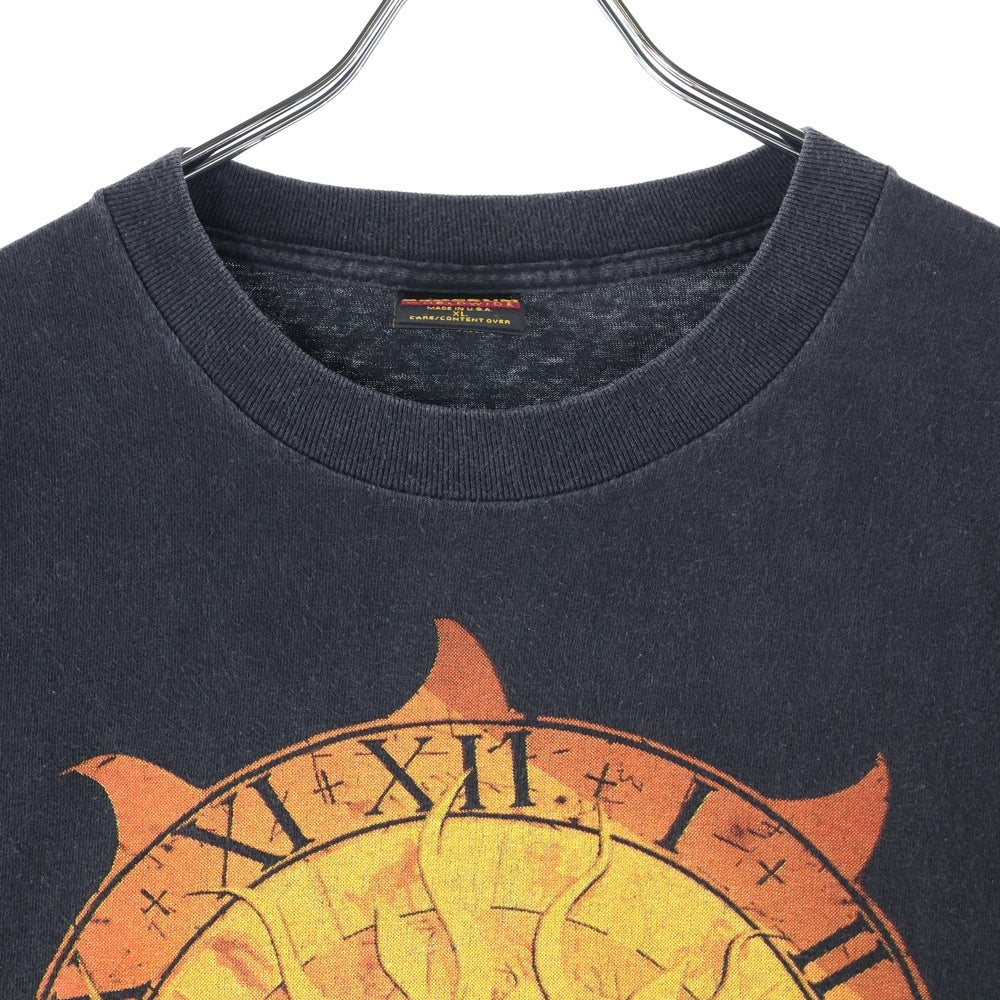 VINTAGE(ヴィンテージ) 90s PINK FLOYD SUN DIAL NORTH AMERICAN TOUR ピンクフロイド 両面プリント 半袖Tシャツ ブラック