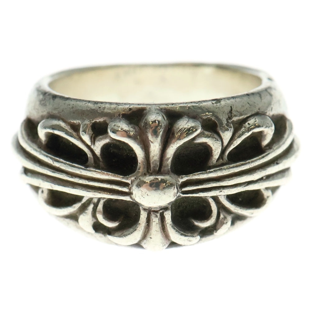 CHROME HEARTS(クロムハーツ) FLRL CRS フローラルクロス リング シルバー BCA346