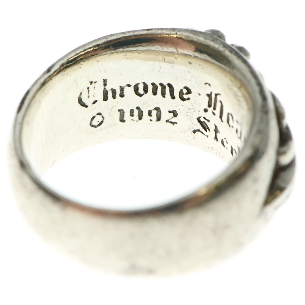 CHROME HEARTS(クロムハーツ) FLRL CRS フローラルクロス リング シルバー BCA346