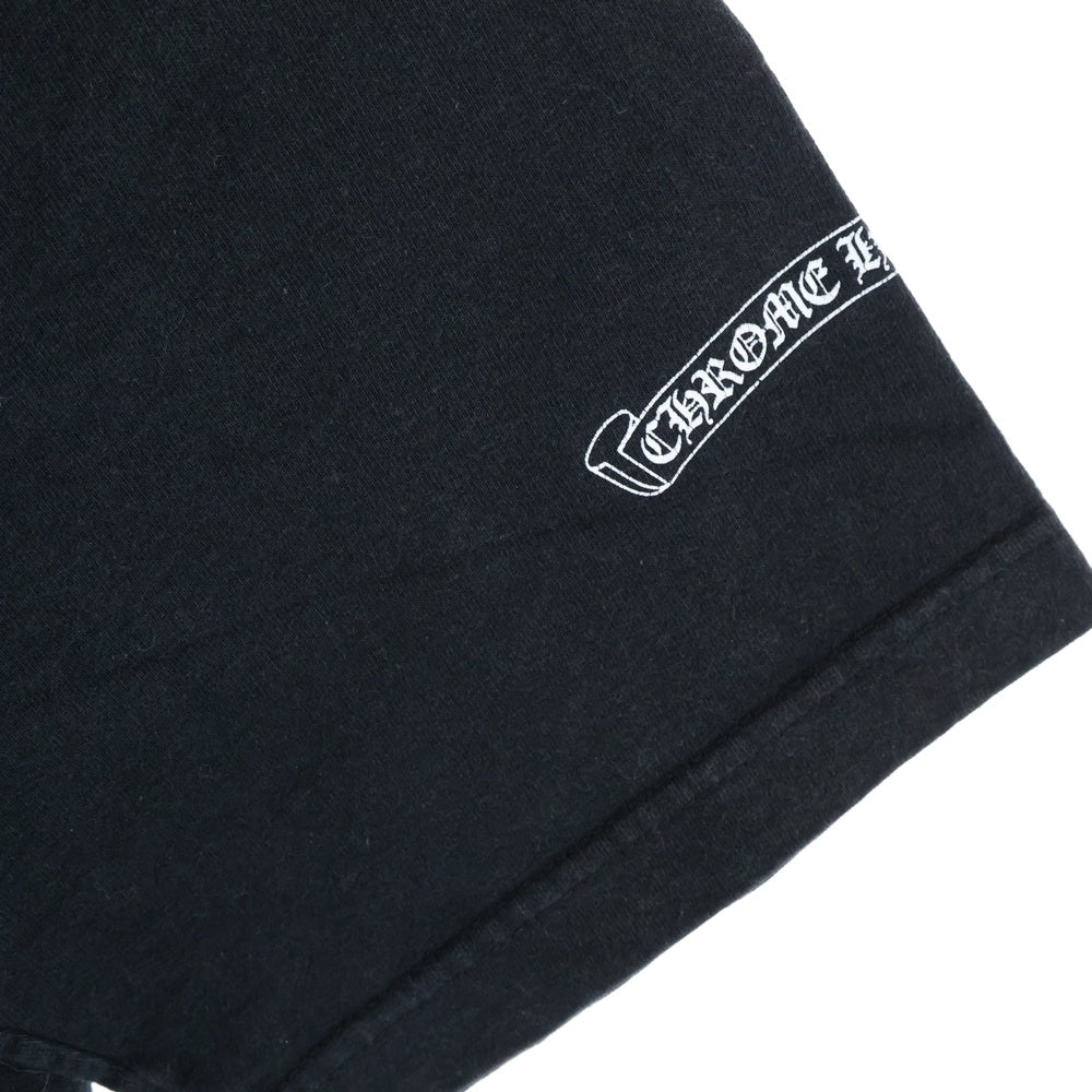 CHROME HEARTS(クロムハーツ) OLD TOKYO 東京限定 バックスクロールラベル 両面プリント半袖Tシャツ カットソー ブラック