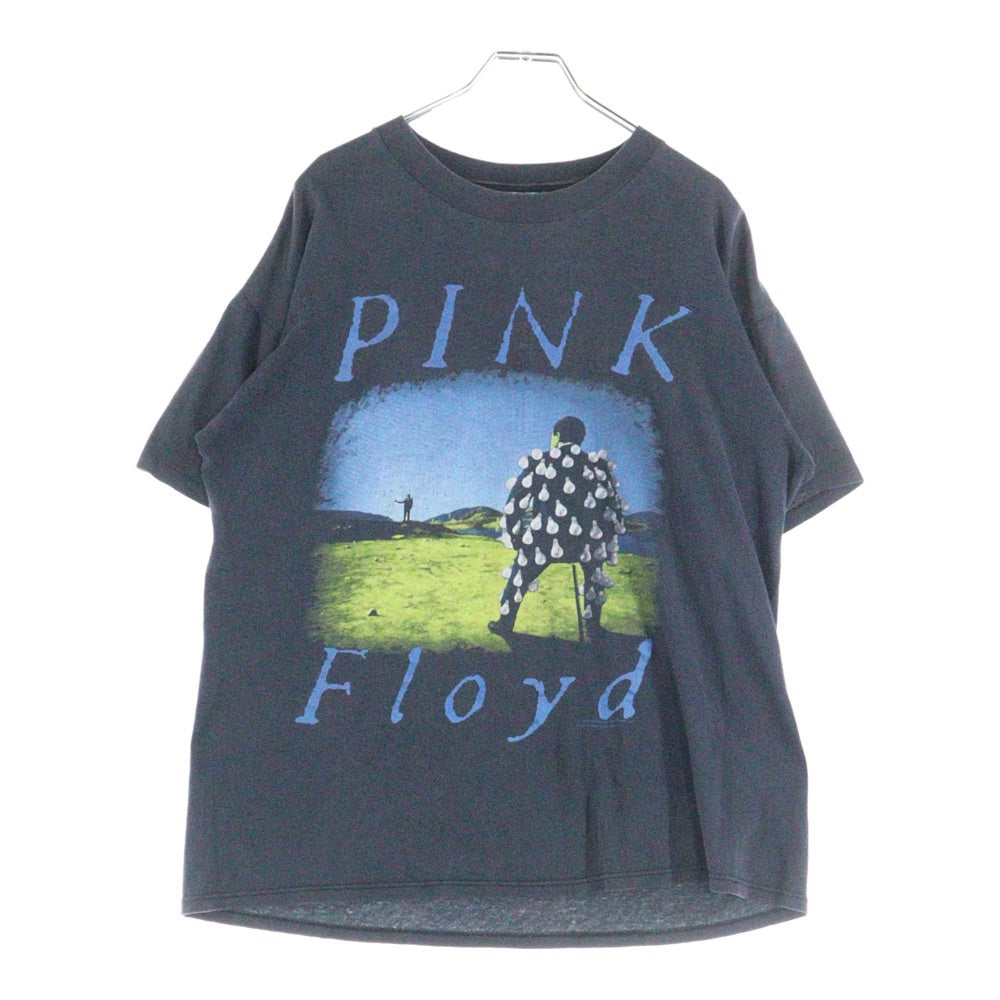 VINTAGE(ヴィンテージ) 80-90s PINK FLOYD DELICATE SOUND OF THUNDER ピンクフロイド 両面プリント 半袖Tシャツ カットソー ブラック
