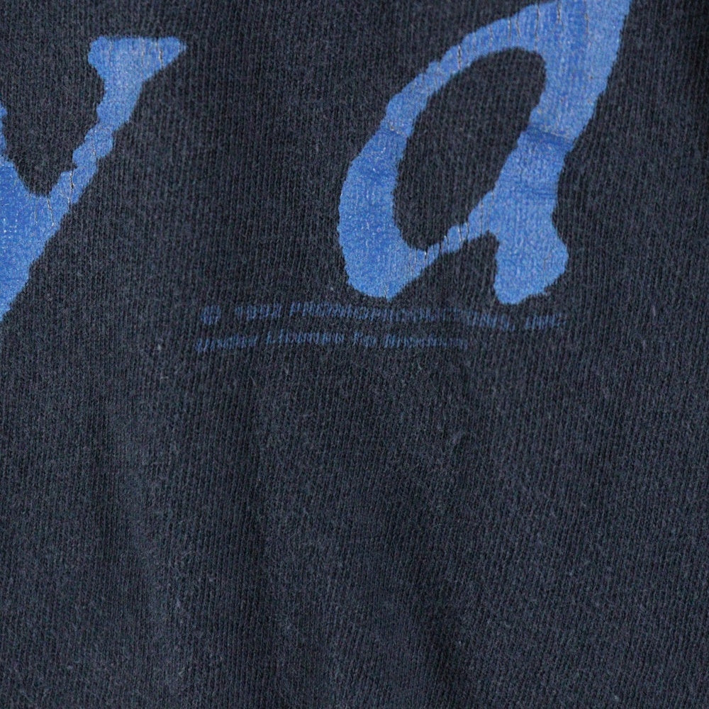 VINTAGE(ヴィンテージ) 80-90s PINK FLOYD DELICATE SOUND OF THUNDER ピンクフロイド 両面プリント 半袖Tシャツ カットソー ブラック