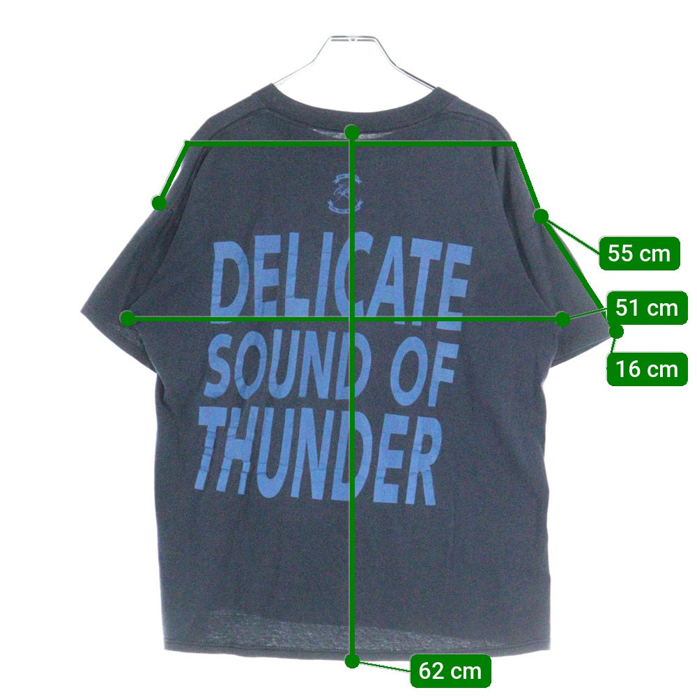 VINTAGE(ヴィンテージ) 80-90s PINK FLOYD DELICATE SOUND OF THUNDER ピンクフロイド 両面プリント 半袖Tシャツ カットソー ブラック