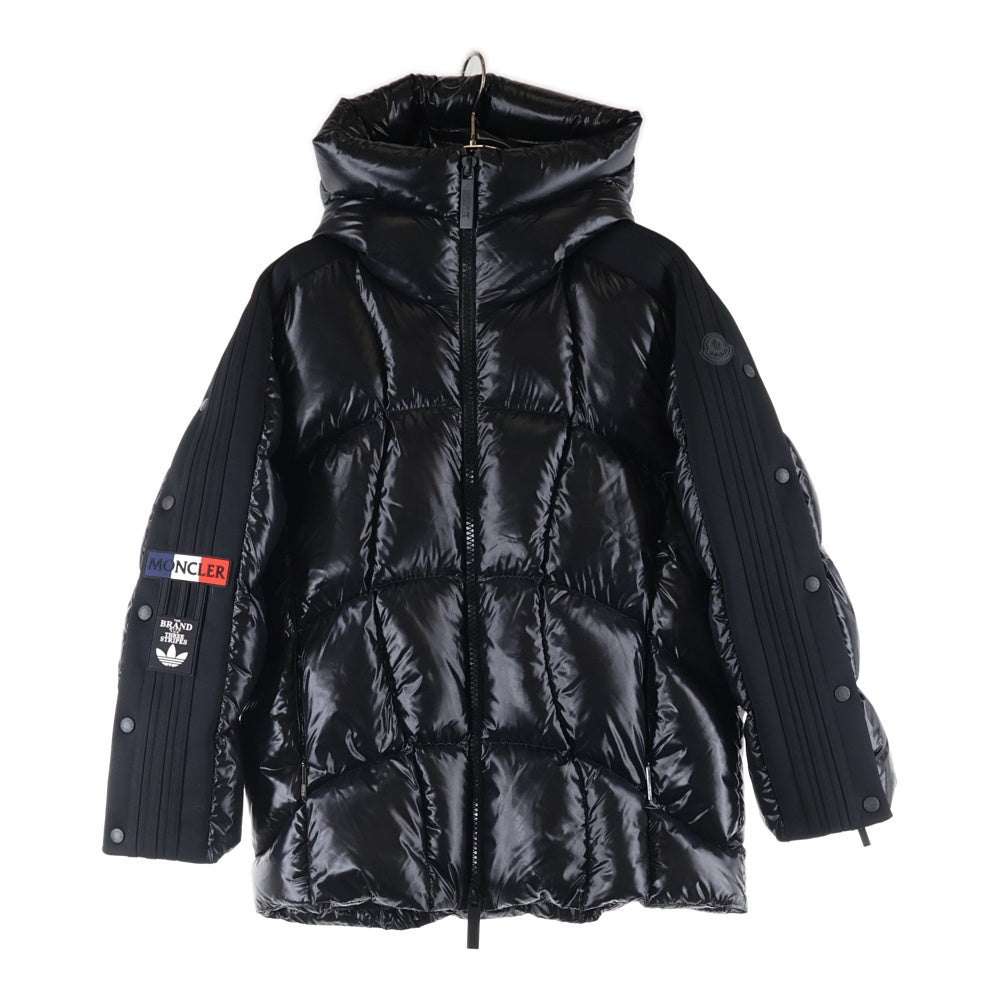 MONCLER(モンクレール) ×adidas ORIGINALS FUSINE ×アディダス ダウンジャケット ナイロン アウター ブラック I209S1A00012