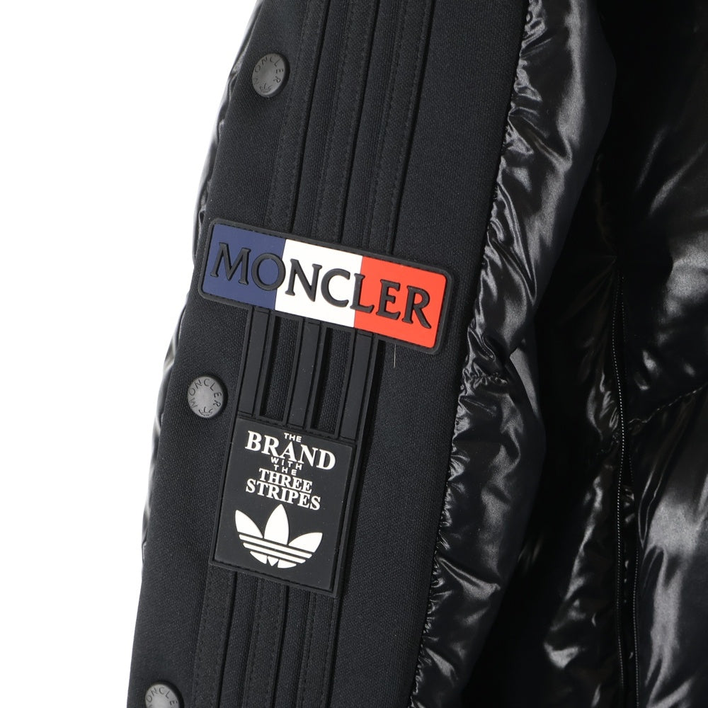 MONCLER(モンクレール) ×adidas ORIGINALS FUSINE ×アディダス ダウンジャケット ナイロン アウター ブラック I209S1A00012