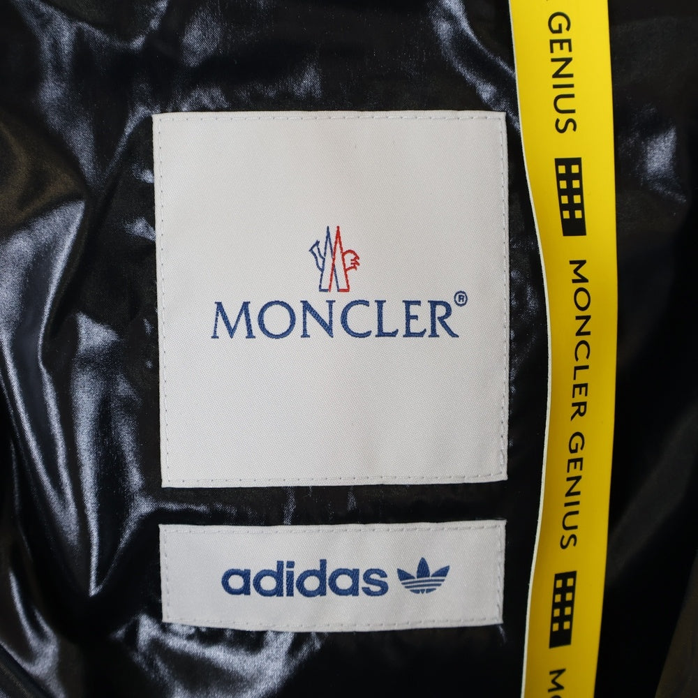 MONCLER(モンクレール) ×adidas ORIGINALS FUSINE ×アディダス ダウンジャケット ナイロン アウター ブラック I209S1A00012