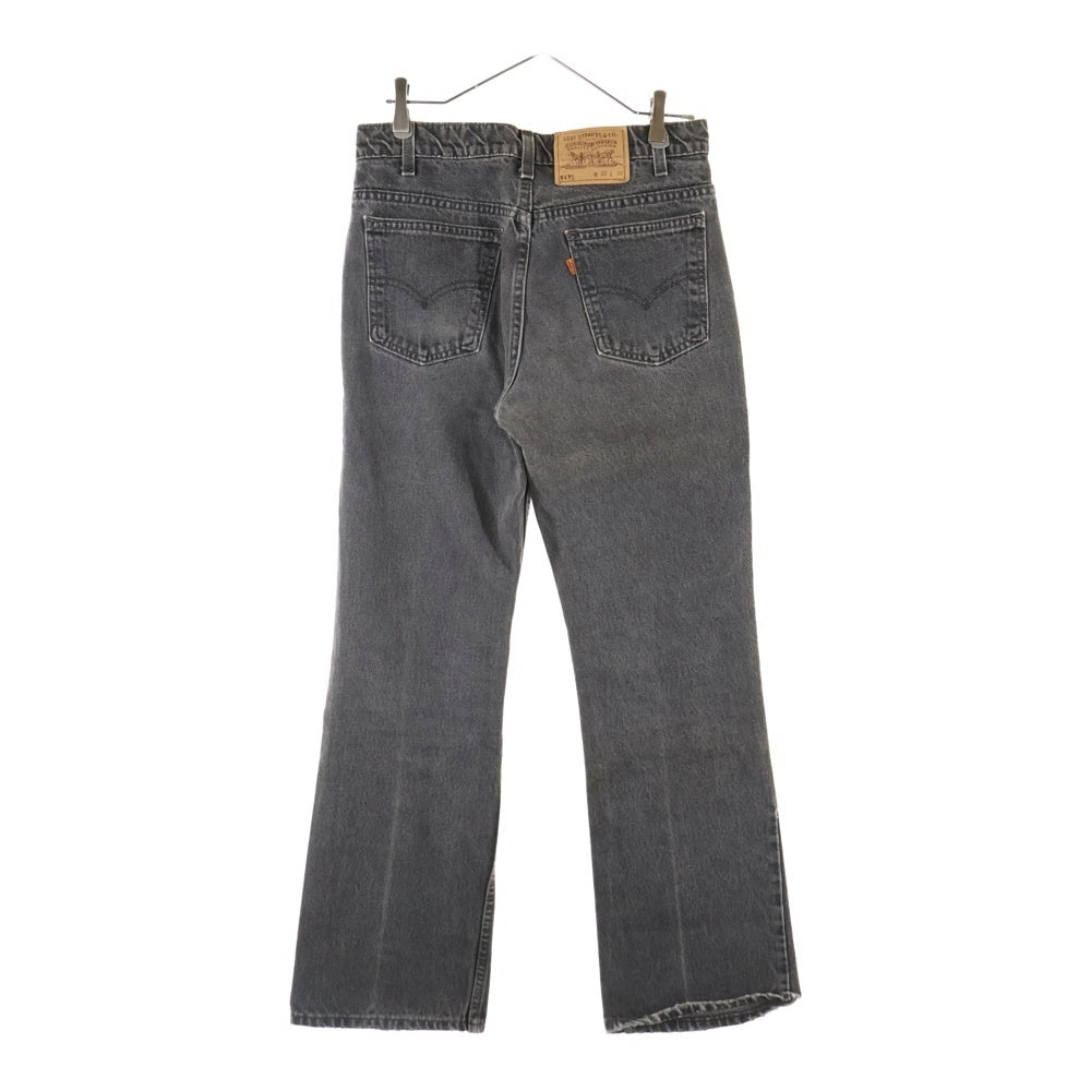 Levi's(リーバイス) 90s 517 ブラックデニム オレンジタブ ボタン裏575刻印 40517 4159 ブラック