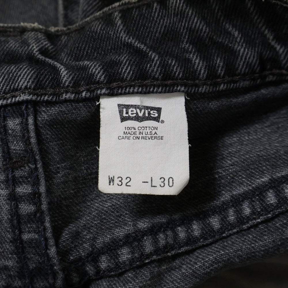 Levi's(リーバイス) 90s 517 ブラックデニム オレンジタブ ボタン裏575刻印 40517 4159 ブラック