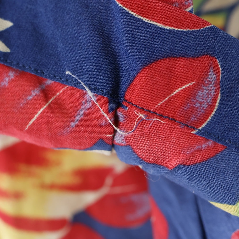 POLO RALPH LAUREN(ポロラルフローレン) 90s CALDWELL Cotton Aloha Shirt オープンカラシャツ 半袖アロハシャツ 花柄