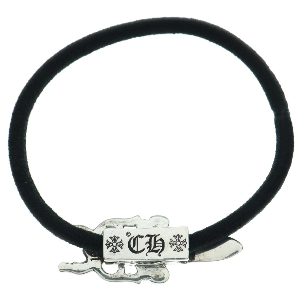CHROME HEARTS(クロムハーツ) HAIRBAND DAGGER ダガー ヘアバンド ヘアゴムコンチョ シルバー BCA150