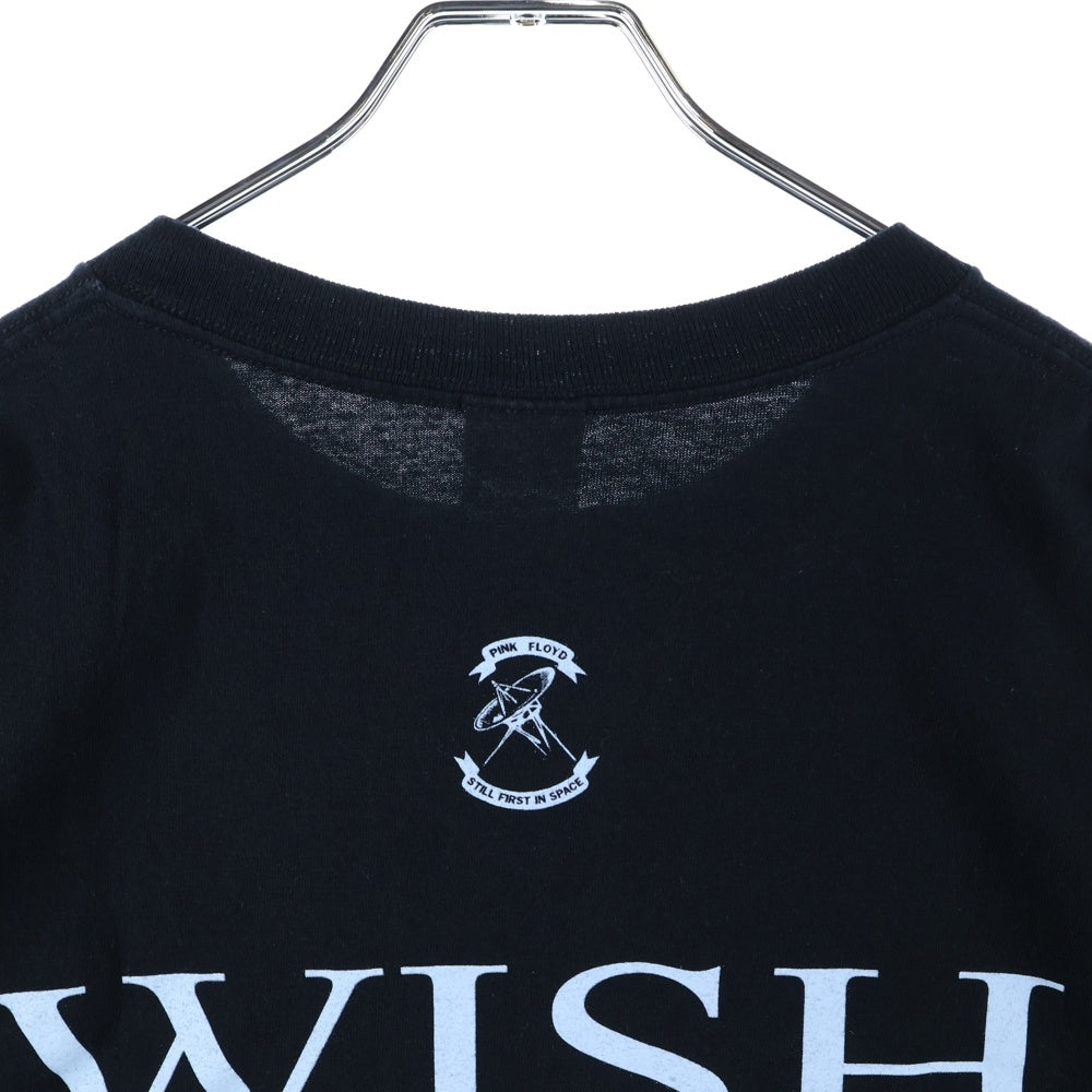 VINTAGE(ヴィンテージ) 00s PINKFLOYD WISH YOU WERE HERE ピンクフロイド 両面プリント バンド 半袖Tシャツ カットソー ブラック