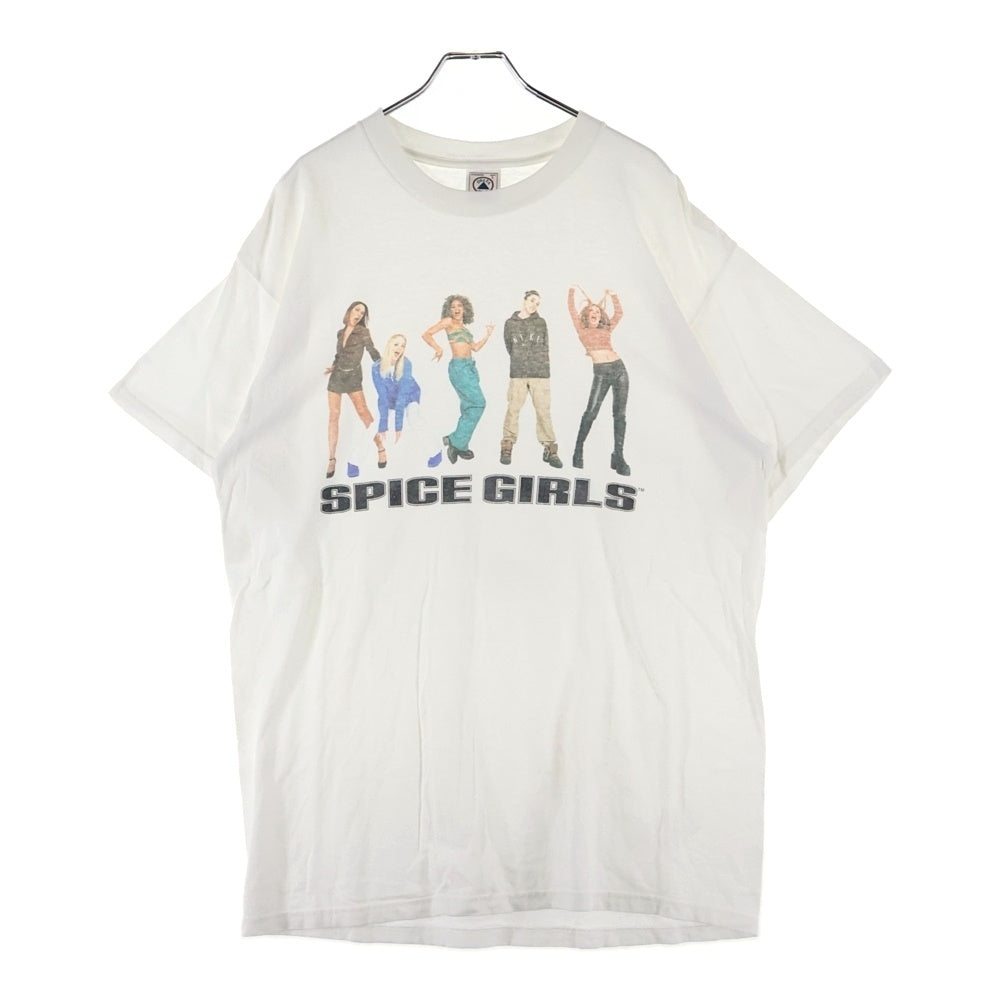 VINTAGE(ヴィンテージ) 00S spice girls スパイスガールズ グラフィックプリント 半袖Tシャツ ホワイト