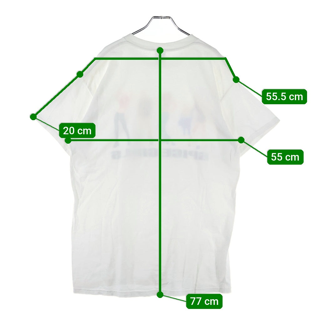 VINTAGE(ヴィンテージ) 00S spice girls スパイスガールズ グラフィックプリント 半袖Tシャツ ホワイト