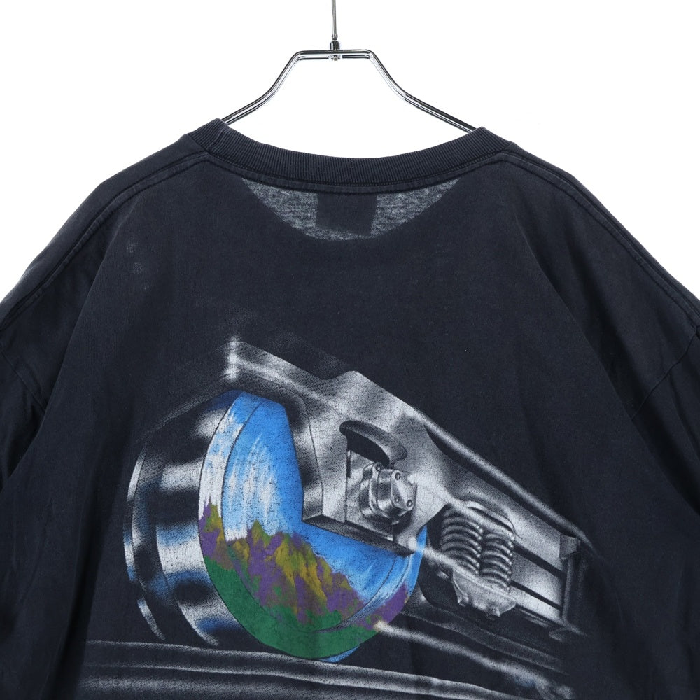 VINTAGE(ヴィンテージ) 90s MARLBORO RAILROAD POCKET TEE マルボロ レイルロード ポケットTシャツ 半袖カットソー ブラック