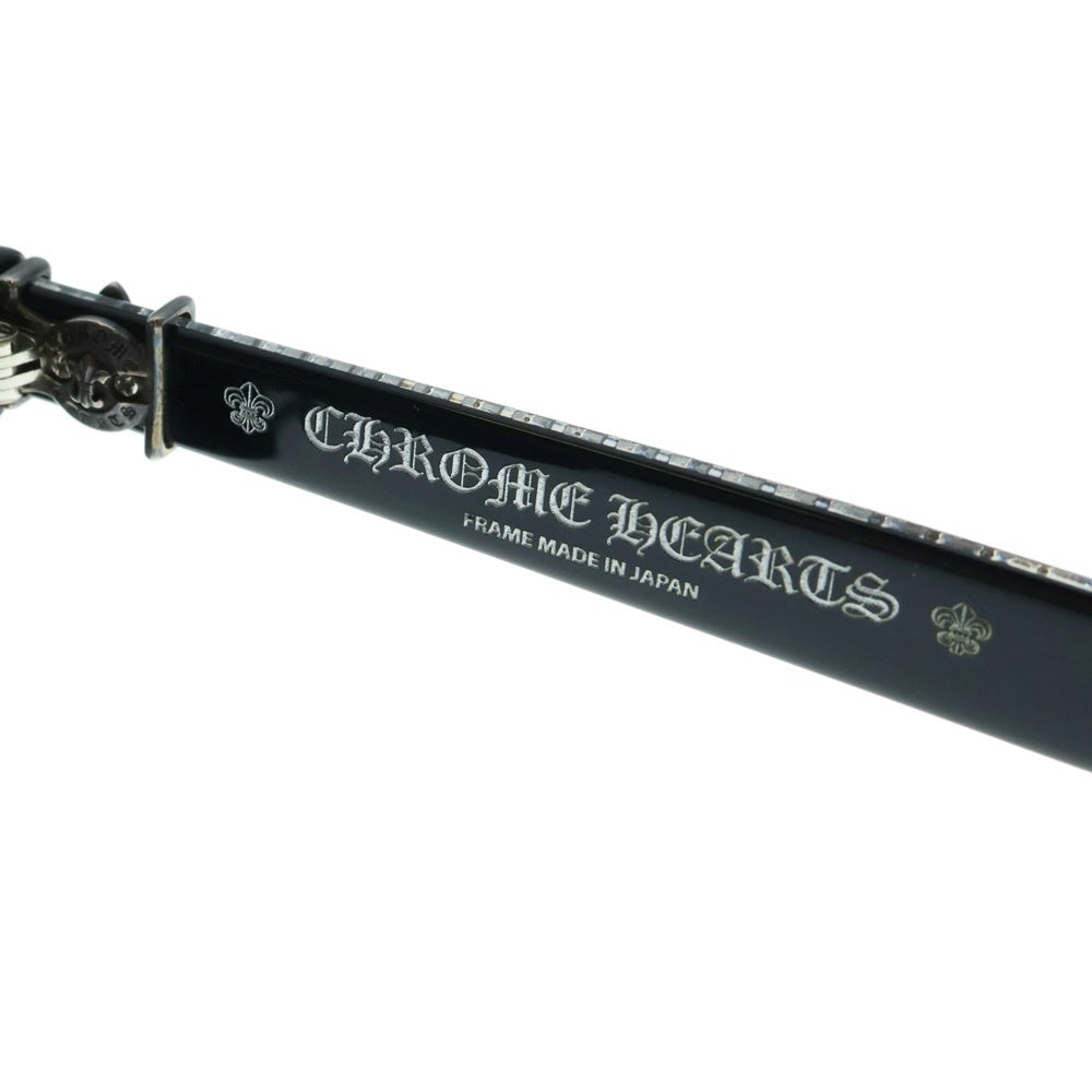 CHROME HEARTS(クロムハーツ) PENETRANUS REX BSフレア ウェリントン サングラス ブラック