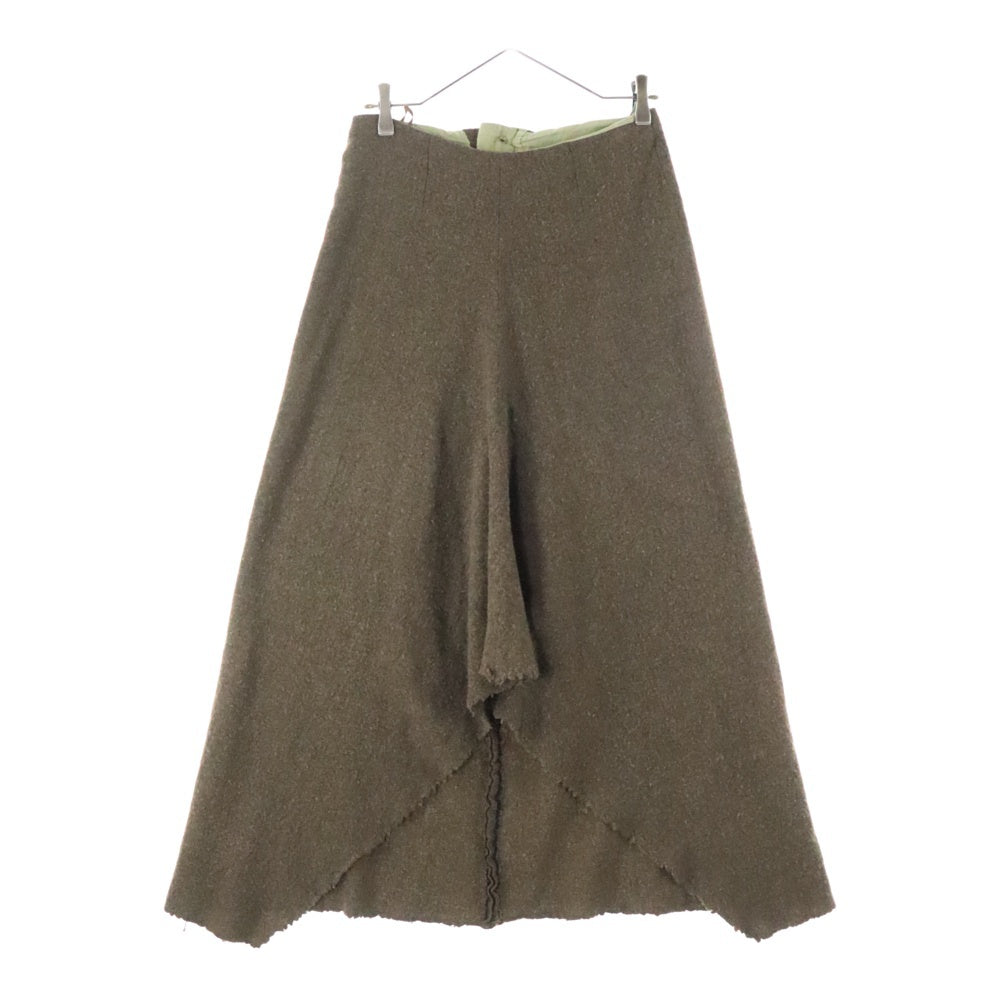 【89AW】COMME des GARCONS アートワーク ウールスカート COMME des GARCONS(コムデギャルソン) 94AW Archive 縮絨ウール