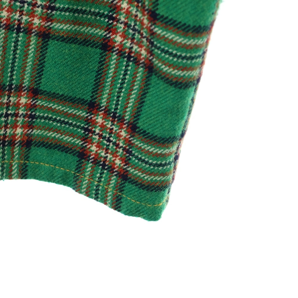 ジュンヤワタナベ コムデギャルソン AD2004 チェック柄ウール Pコート ジュンヤワタナベ コムデギャルソン AD2004 チェック柄ウール P