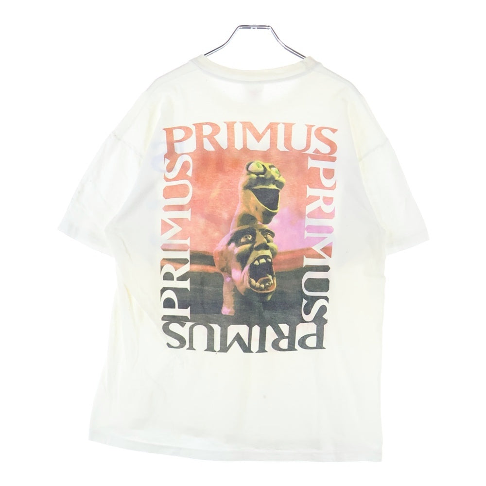 VINTAGE(ヴィンテージ) 90s PRIMUS FRIZZIE FRY プリムス フリジー フライ 両面プリント Tシャツ ホワイト