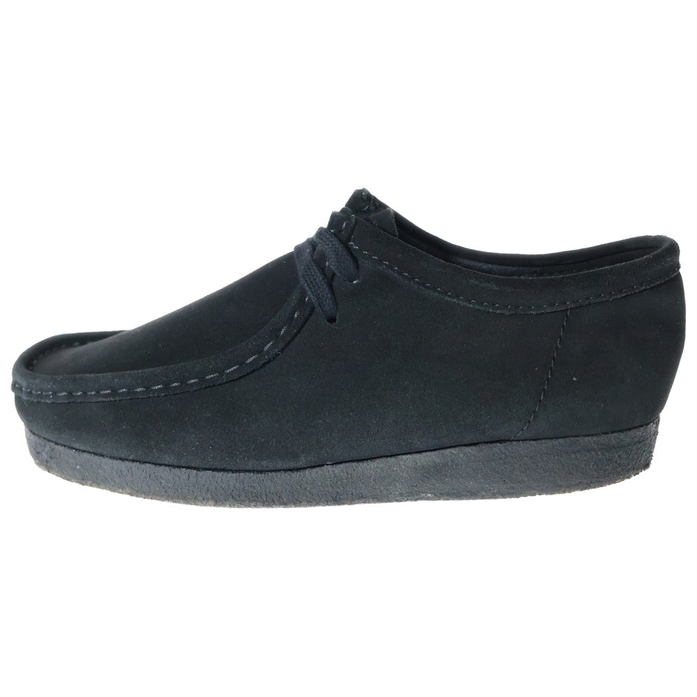 Clarks(クラークス) Wallabee クレープソール ワラビー レザーシューズ ブラック