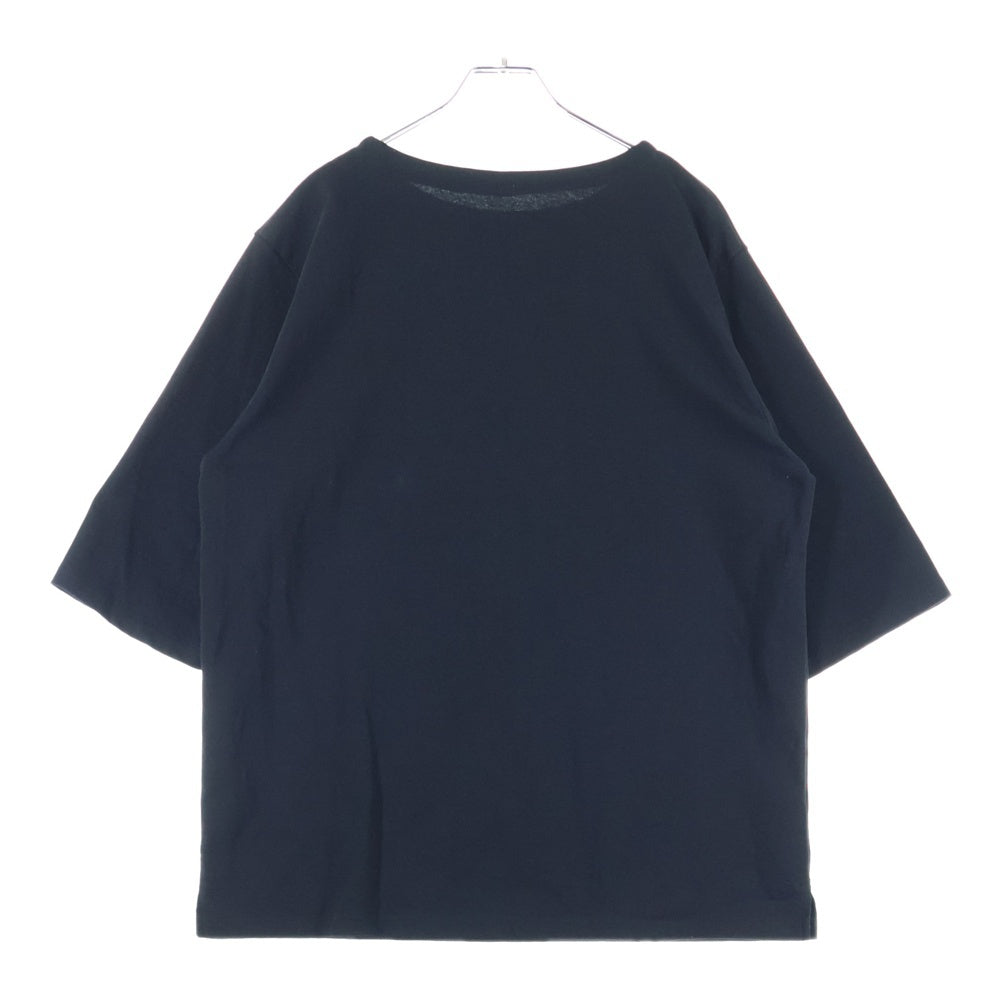 Cleveland Out of everywhere(クリーブランド アウト・オブ・エヴリウェア) cleaveland Out of everywhere C/pullover Half sleeve クリーブランド ハーフスリーブ クルーネック 半袖Tシャツ ブラック