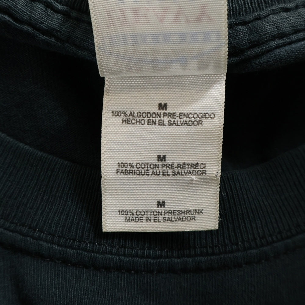 VINTAGE(ヴィンテージ) 00s NIRVANA Vestibule L/S Tee 両面プリント 長袖Tシャツ カットソー ニルヴァーナ ブラック