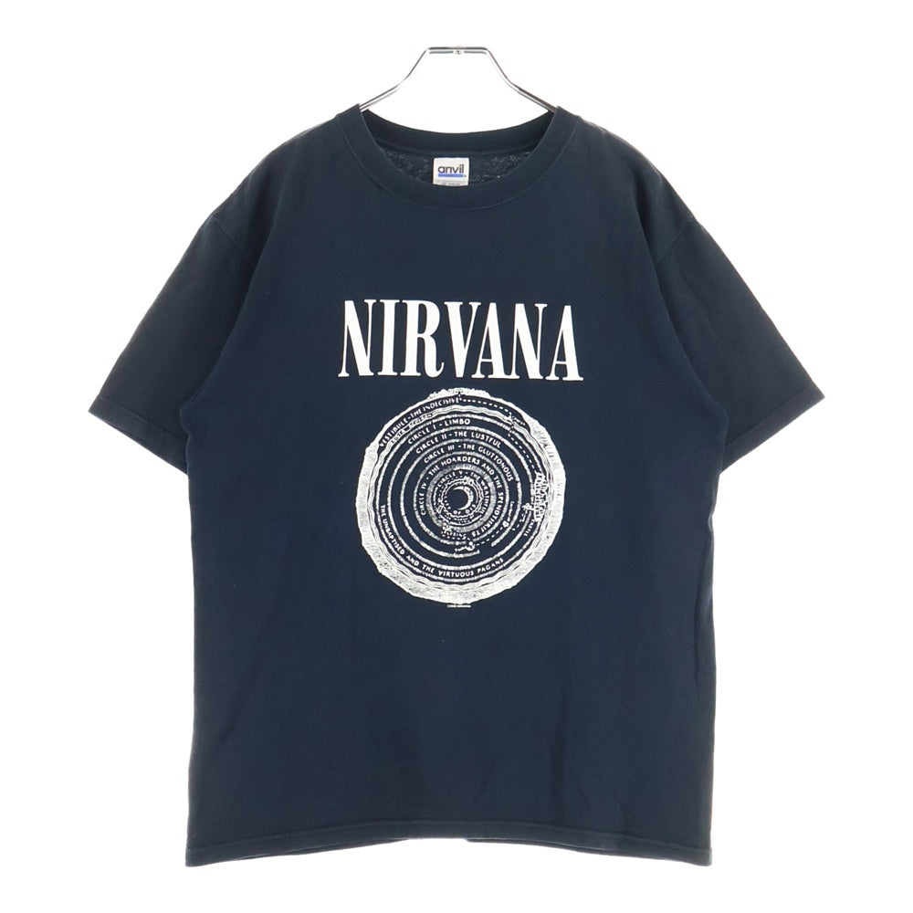 VINTAGE(ヴィンテージ) 00s NIRVANA Vestibule Tee ニルヴァーナ 両面プリント 半袖Tシャツ カットソー ブラック