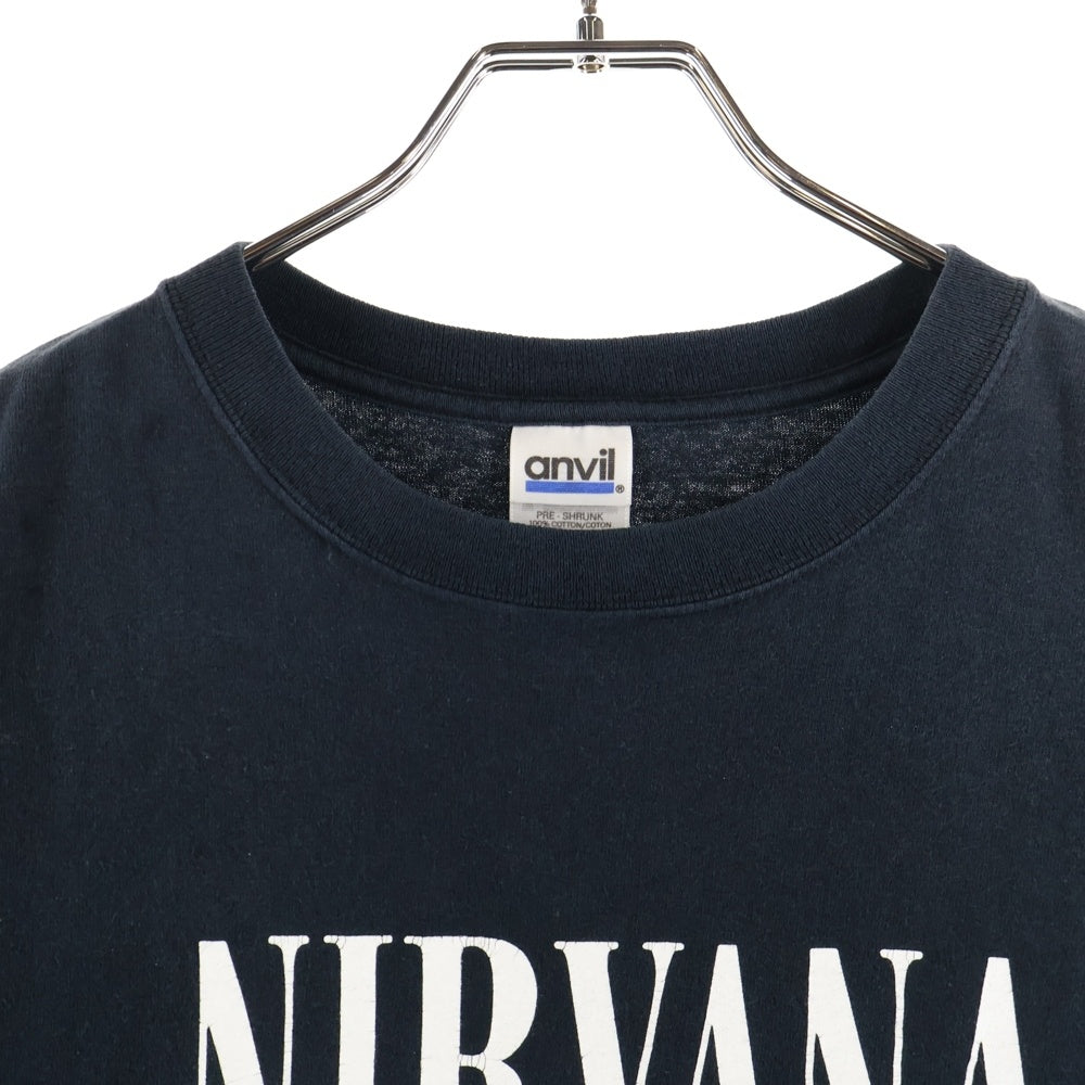 VINTAGE(ヴィンテージ) 00s NIRVANA Vestibule Tee ニルヴァーナ 両面プリント 半袖Tシャツ カットソー ブラック