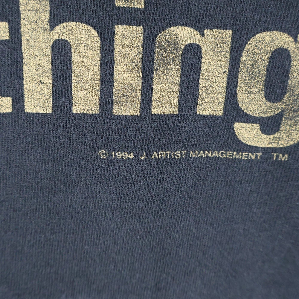 VINTAGE(ヴィンテージ) 90s NINE INCH NAILS NOW I'M NOTHING ナインインチネイルズ 両面プリント 半袖Tシャツ ブラック