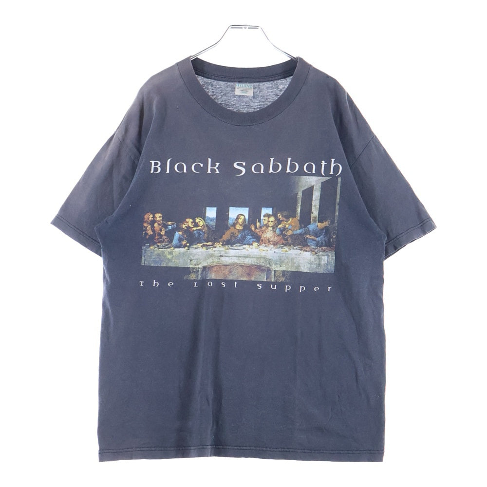 VINTAGE(ヴィンテージ) 90s Black Sabbath Reunion Tour The Last Supper ブラックサバス 最後の晩餐 半袖Tシャツ カットソー ブラック