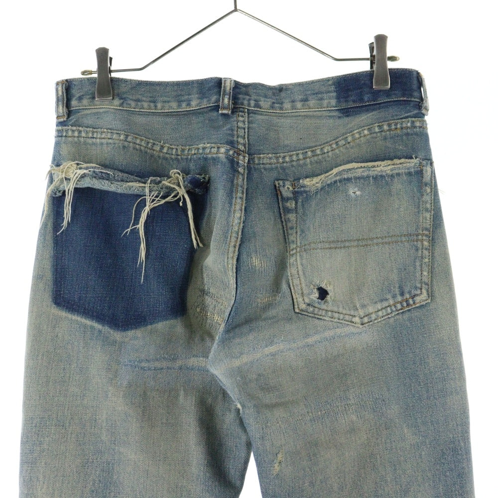 UNDERCOVER(アンダーカバー) 04AW ARCHIVE but beautiful期 68DENIM B264-P12 ダメージ加工 デニムパンツ インディゴ