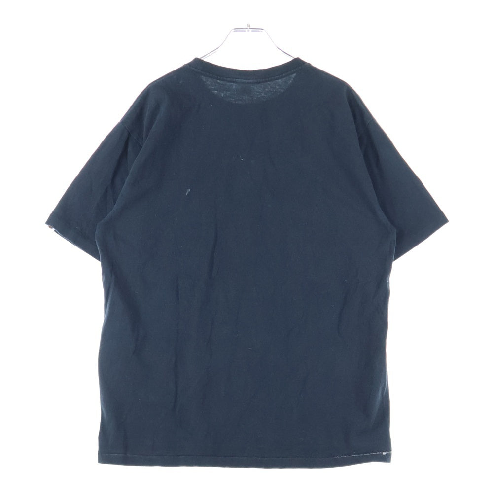 A BATHING APE(アベイシングエイプ) College Tee 001TEG301001X ロゴプリント半袖Tシャツ カットソー ブラック