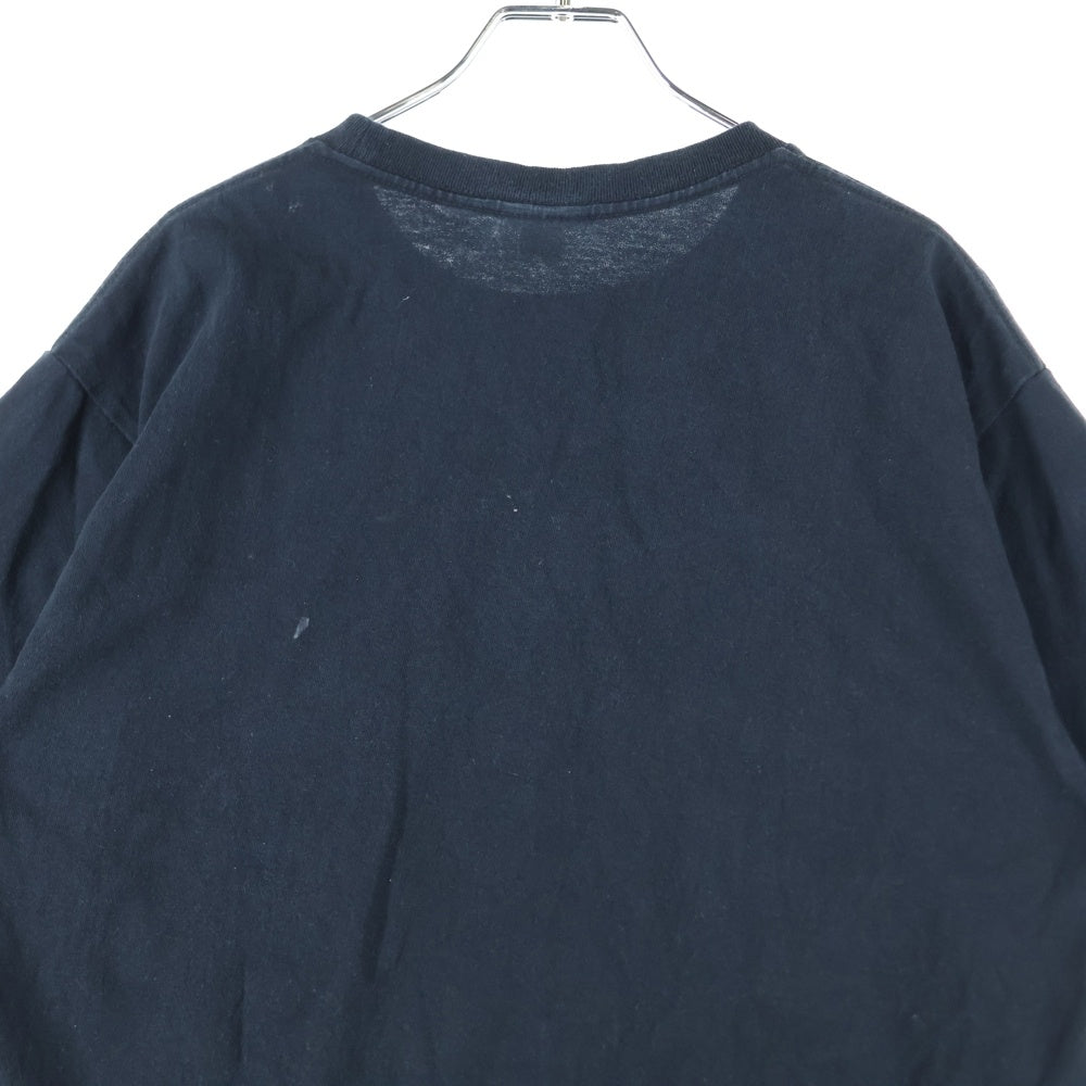 A BATHING APE(アベイシングエイプ) College Tee 001TEG301001X ロゴプリント半袖Tシャツ カットソー ブラック