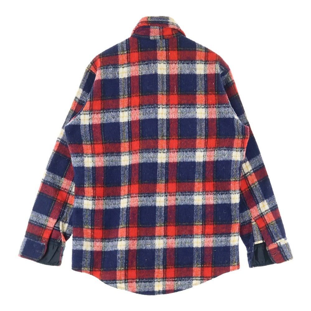 VINTAGE(ヴィンテージ) 60s VINTAGE CAMPUS C.P.O. キャンパス シャツジャケット 長袖チェックシャツ ウール チェック