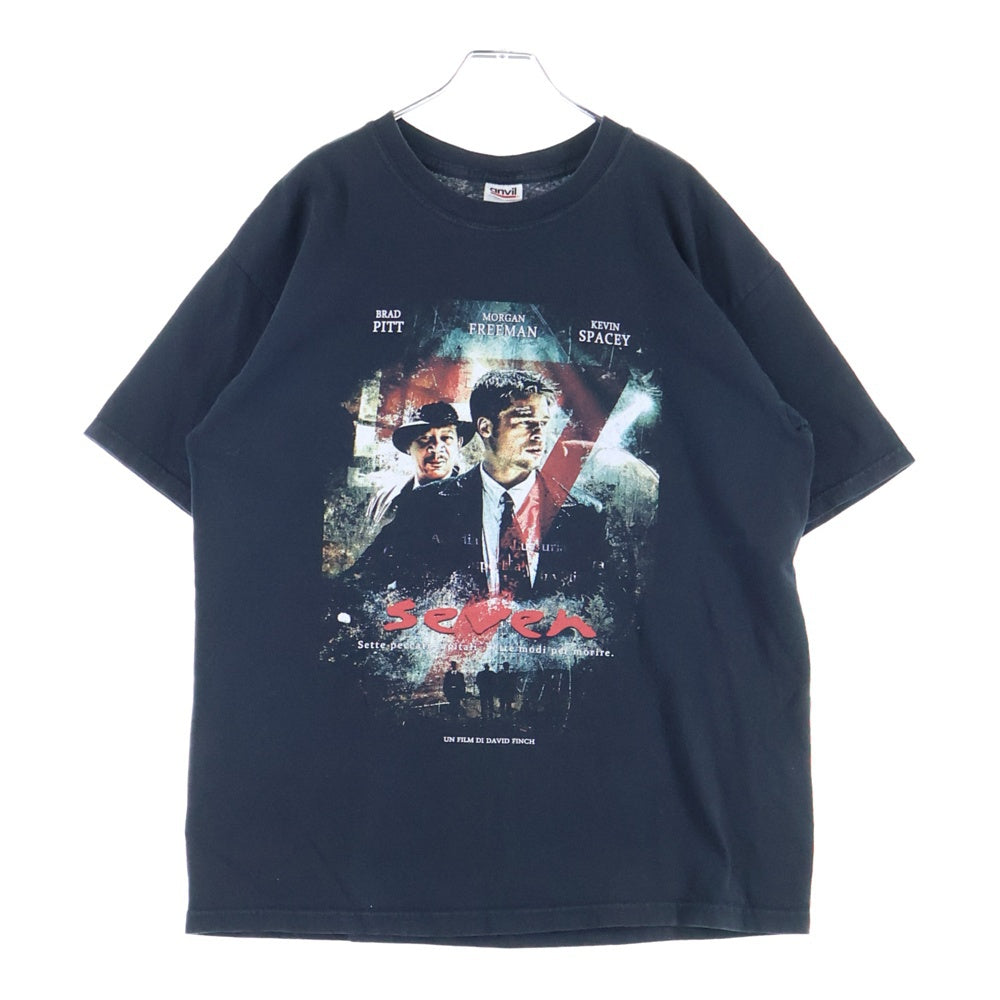 VINTAGE(ヴィンテージ) 00S SE7VEN セブン プリント 半袖Tシャツ ブラック